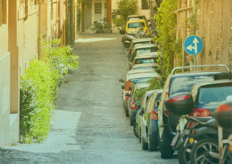 Italiaanse verkeersregels parkeren